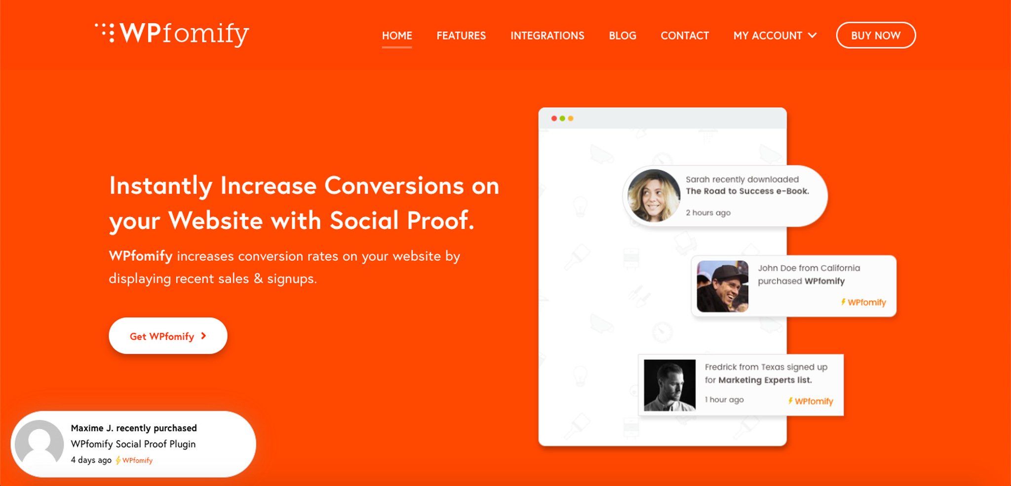 wp Wordpress Formify Social-Proof-Tool