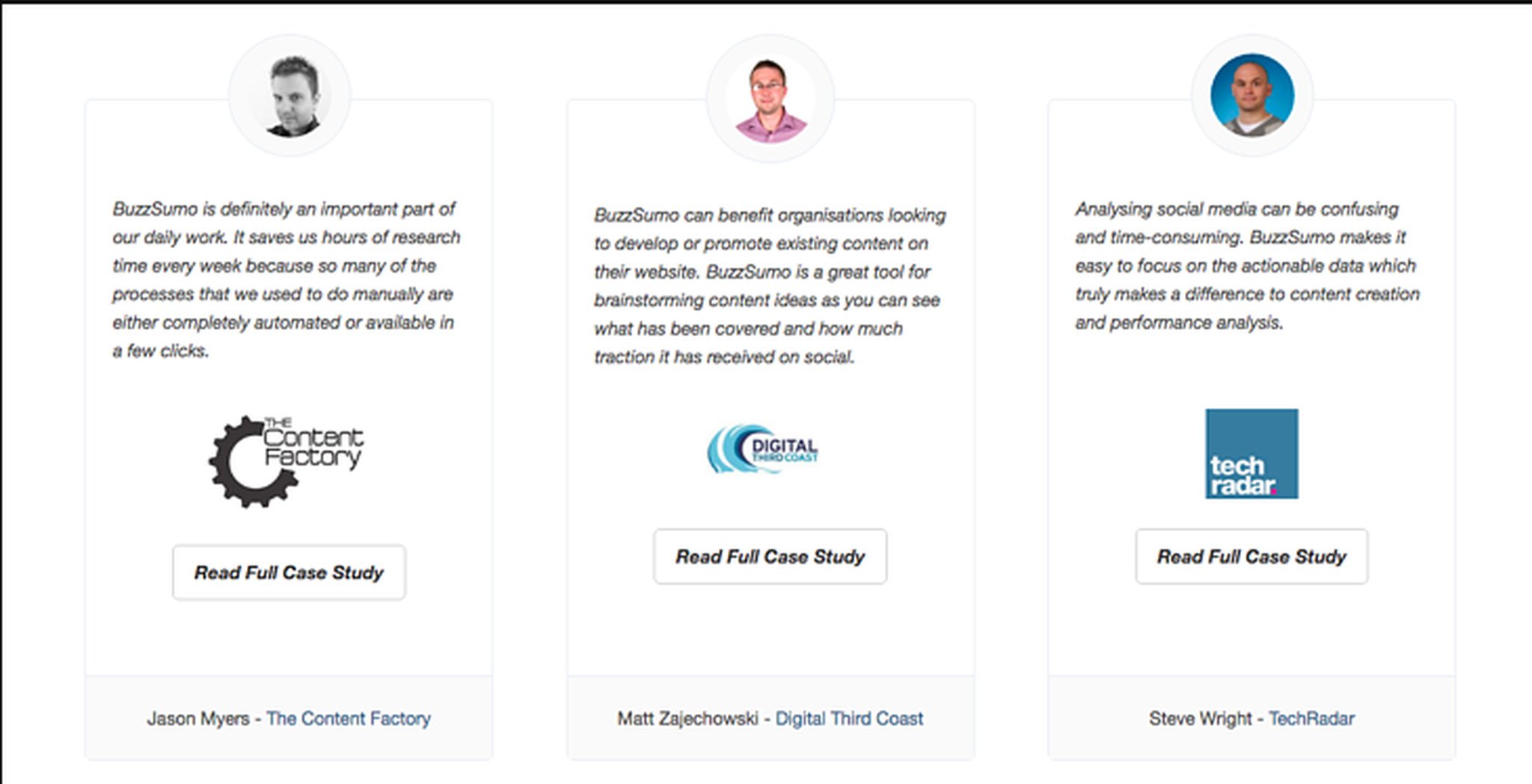 ejemplo de prueba social buzzsumo