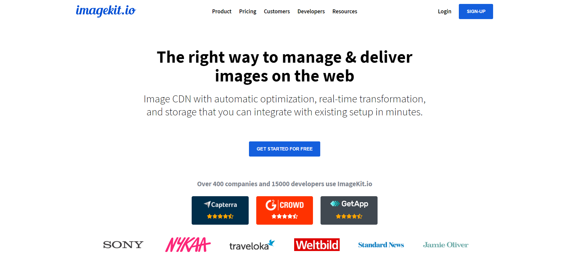 Imagekit.io 이미지 최적화 도구