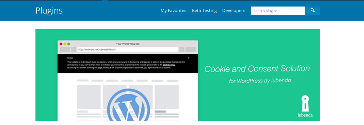 plugin iubende gdpr untuk WordPress