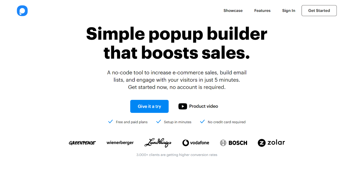 PopupSmart Popup-Formularersteller