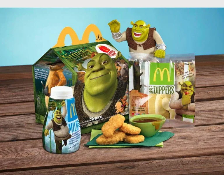 แคมเปญโปรโมตข้ามช่องของ Shrek และ MacDonald