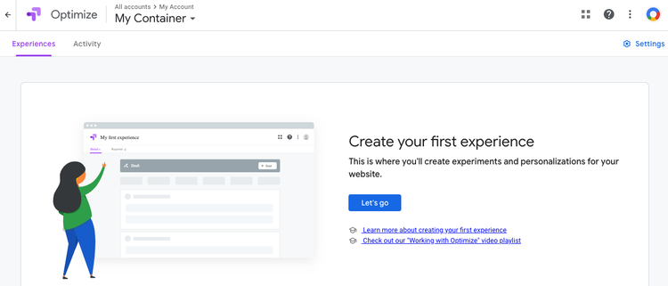 Instrument gratuit de optimizare a site-urilor Google Optimize