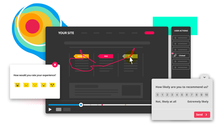 เครื่องมือเพิ่มประสิทธิภาพอัตราการแปลง Hotjar