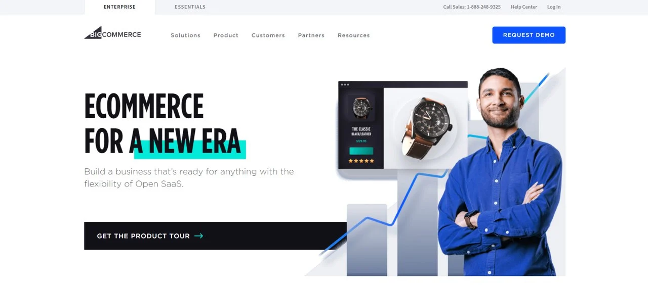 Pembuat situs web e-niaga BigCommerce