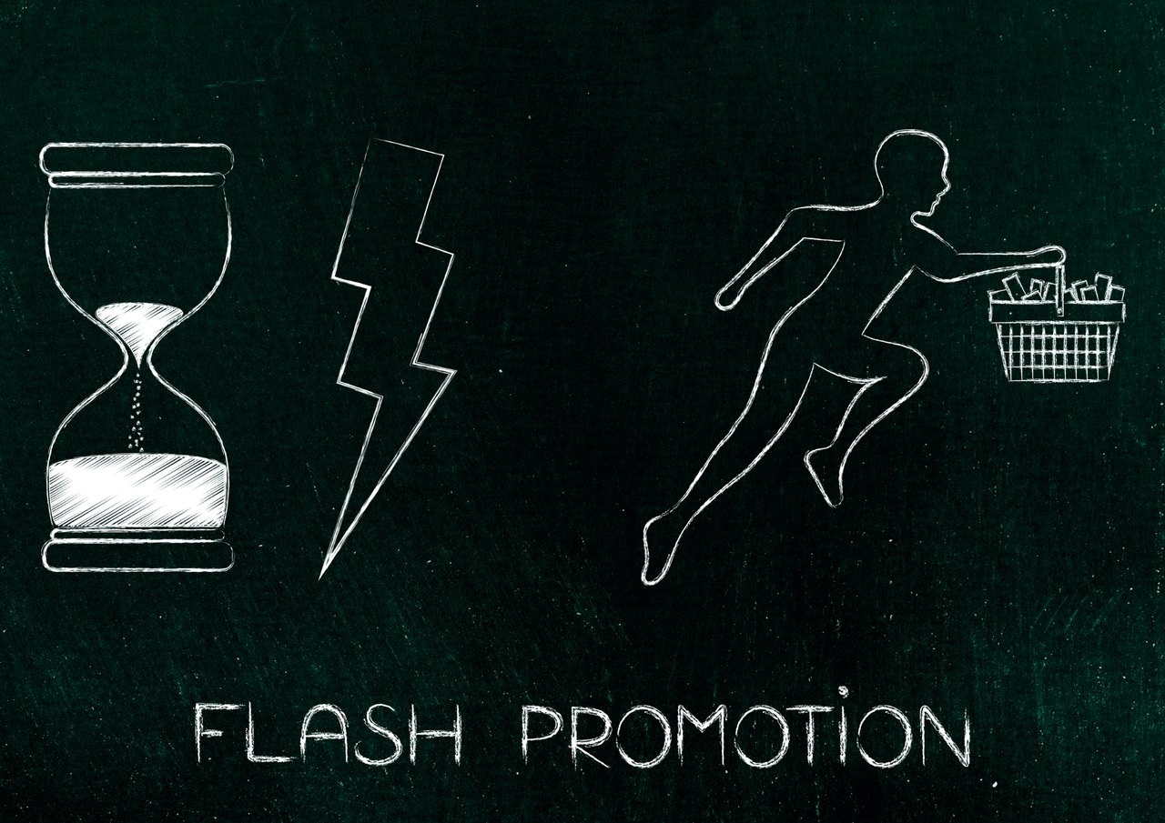 promoción flash