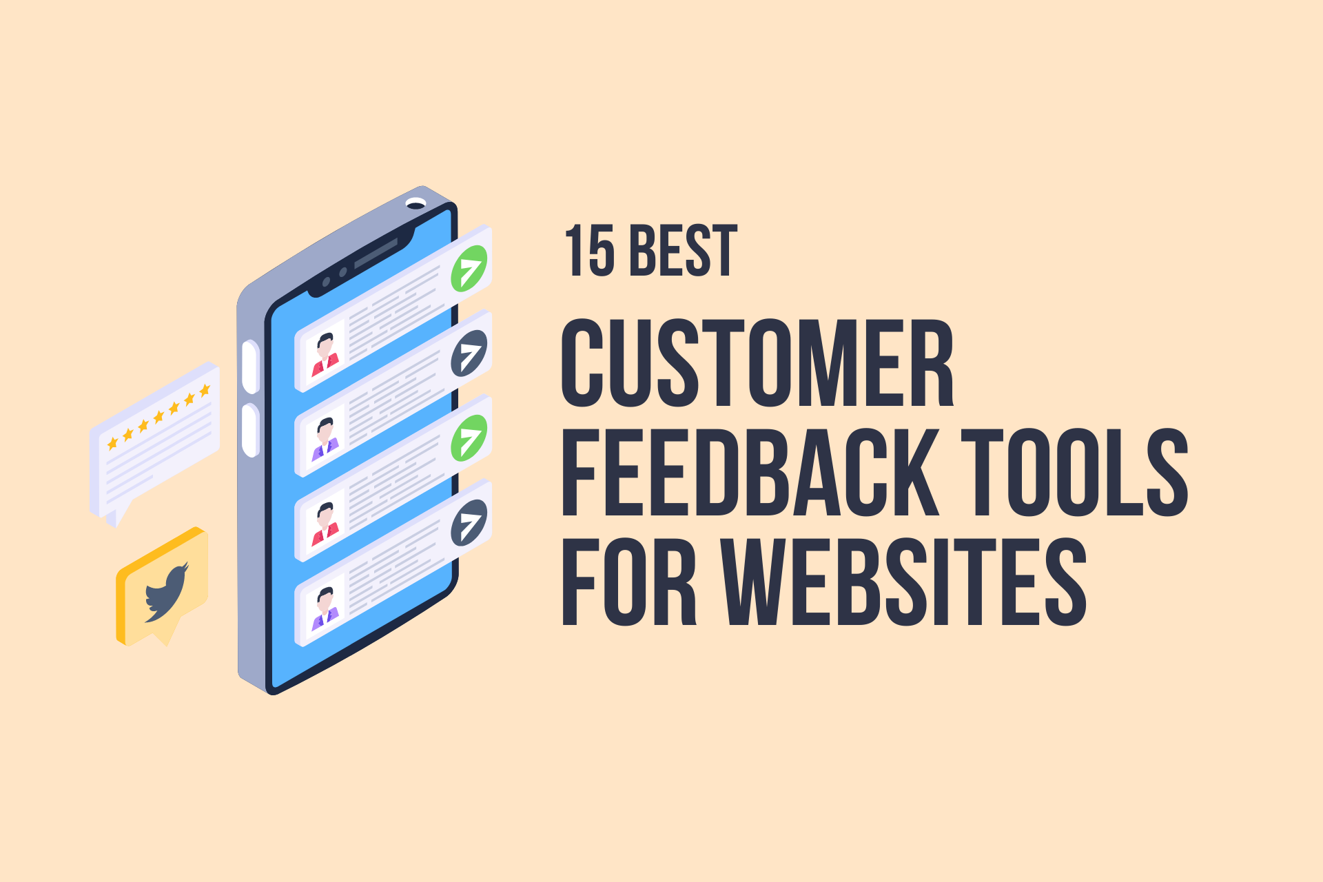 beste Kundenfeedback-Tools für Websites