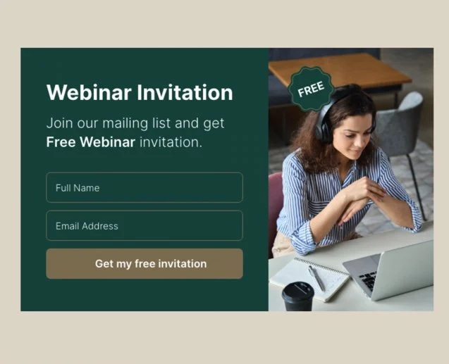 Webinar-Popup