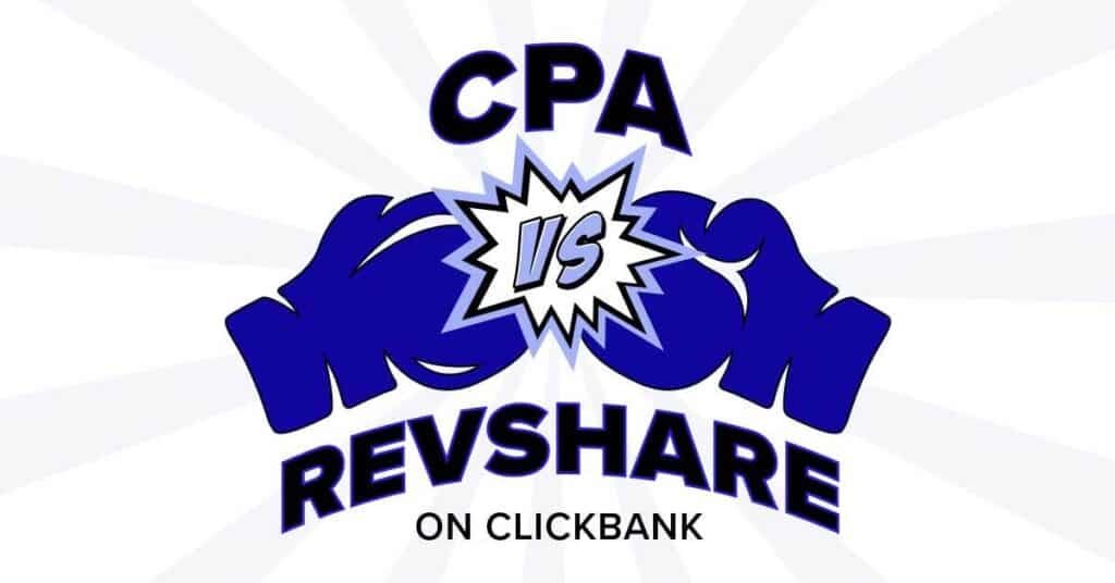 ClickBank의 CPA 대 RevShare