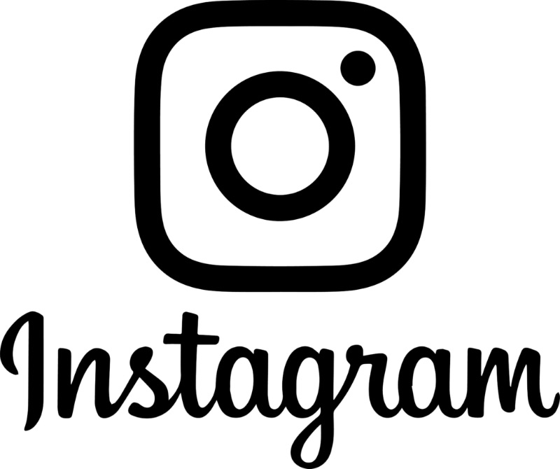 Monochrome Version des Instagram-Logos