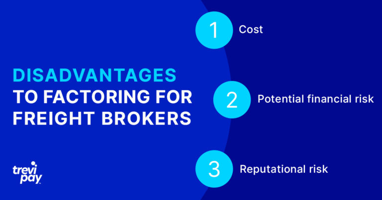 svantaggi del factoring per i broker di merci