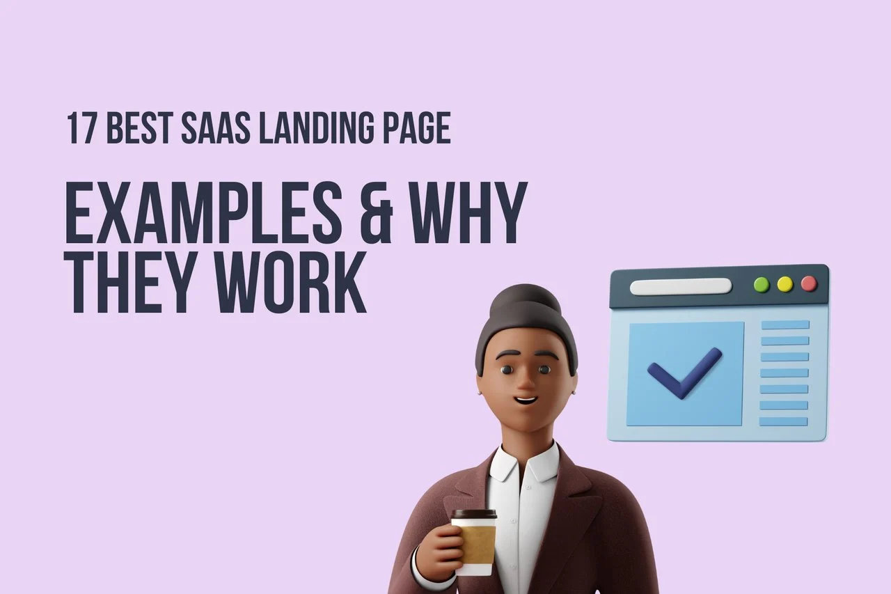 ตัวอย่างการออกแบบหน้า Landing Page ของ SaaS ที่ดีที่สุดครอบคลุม