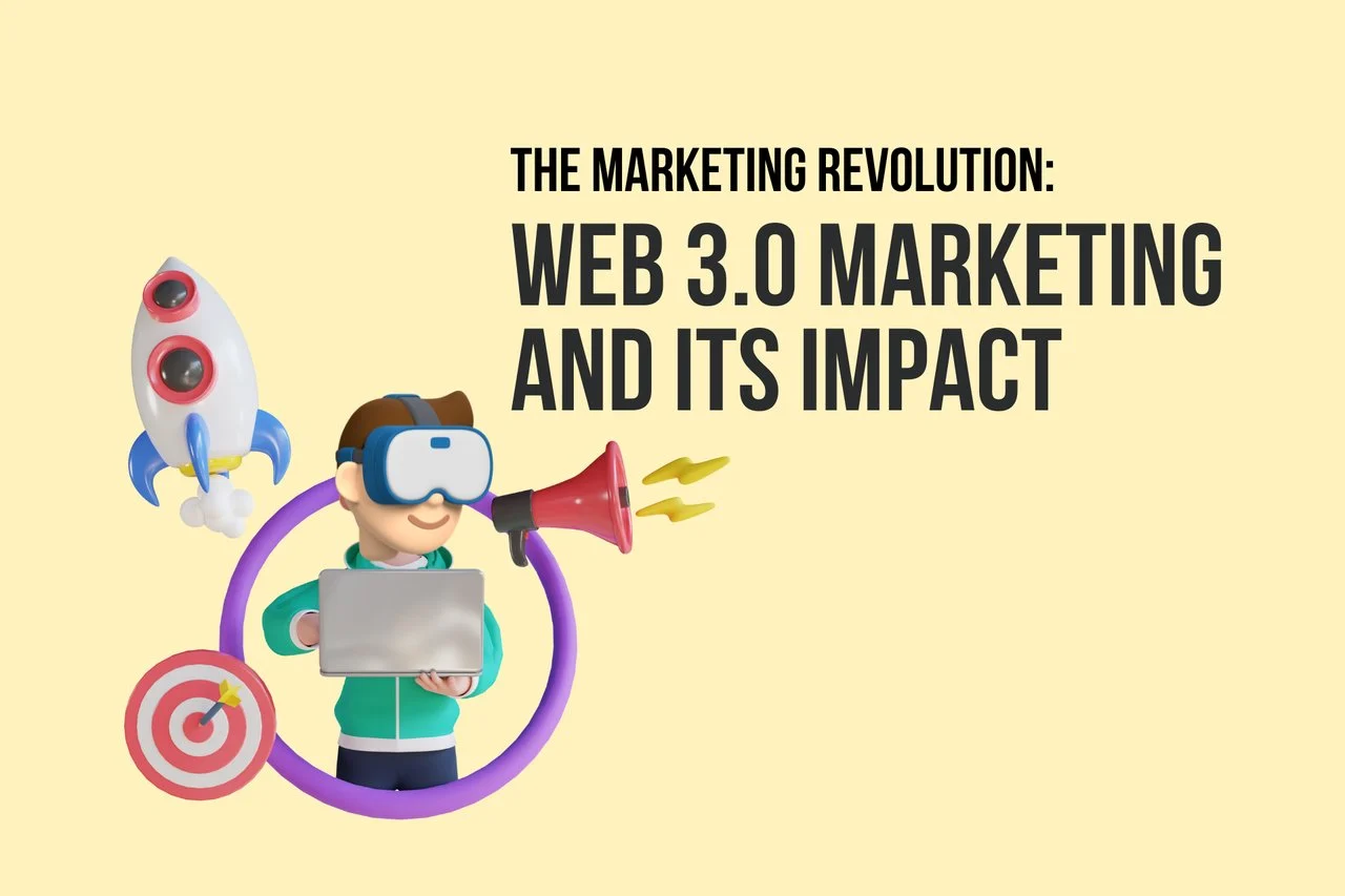 copertina di marketing web 3.0