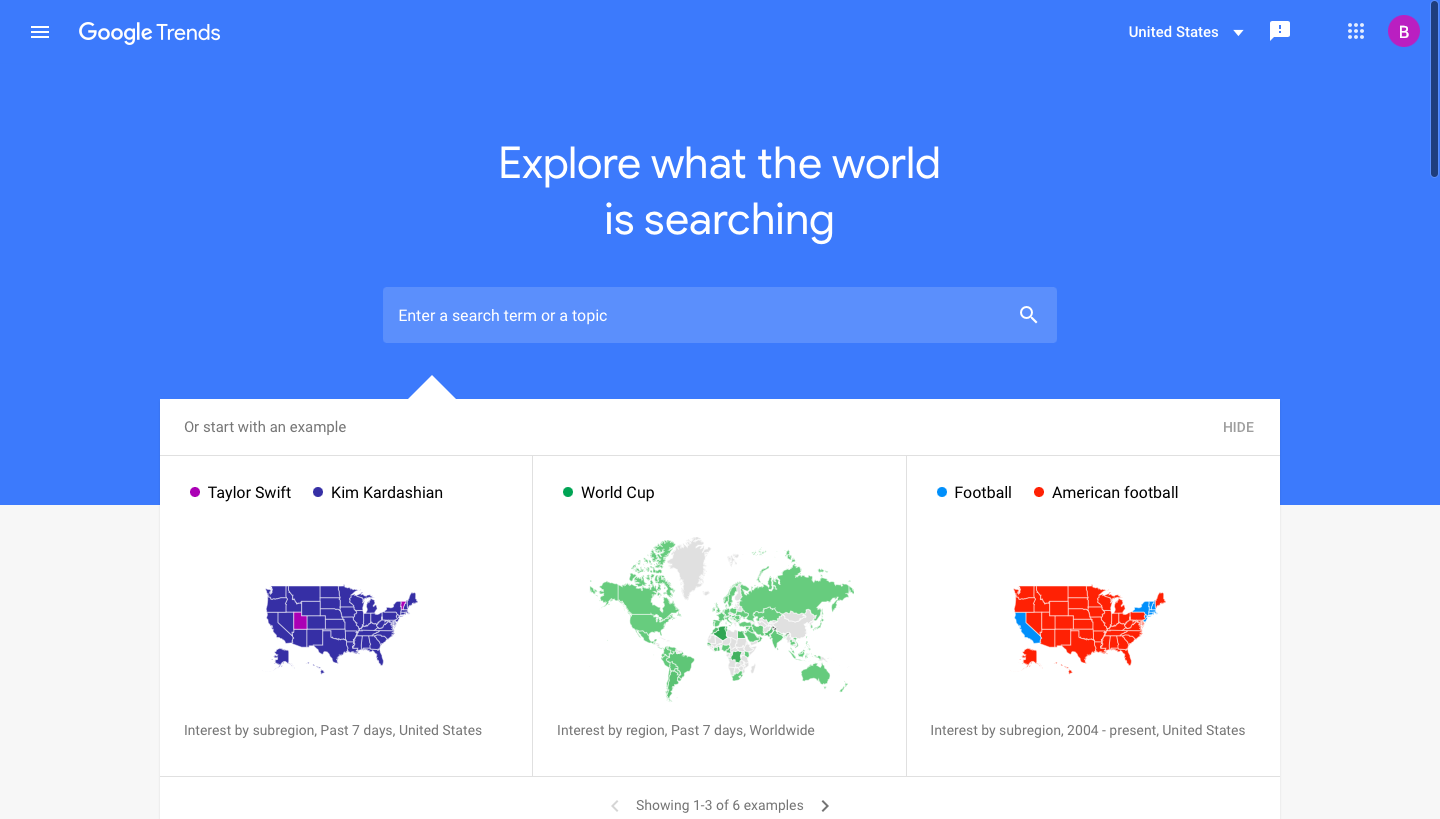 Google Trends เครื่องมือวิเคราะห์คู่แข่งฟรี