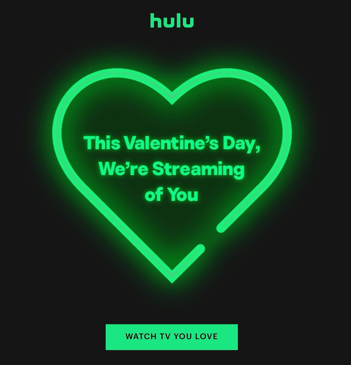 hulu-Beispiel für vday Popup