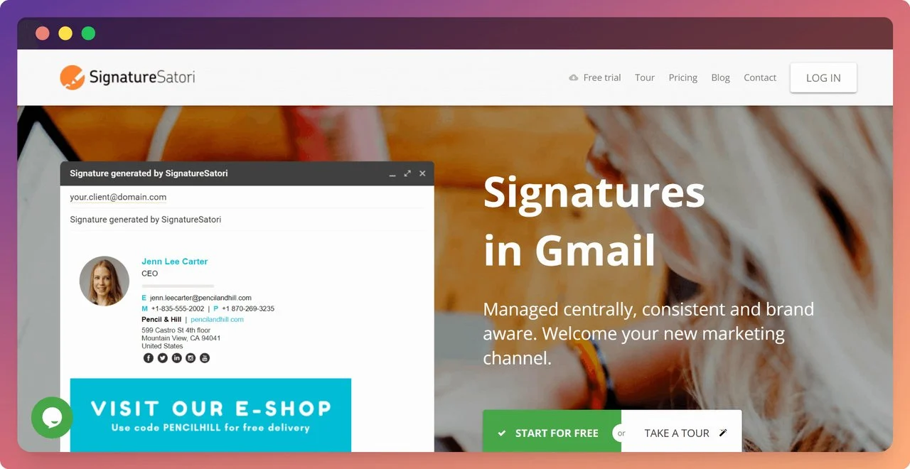 Signaturesatori-website-best-email-signature-software