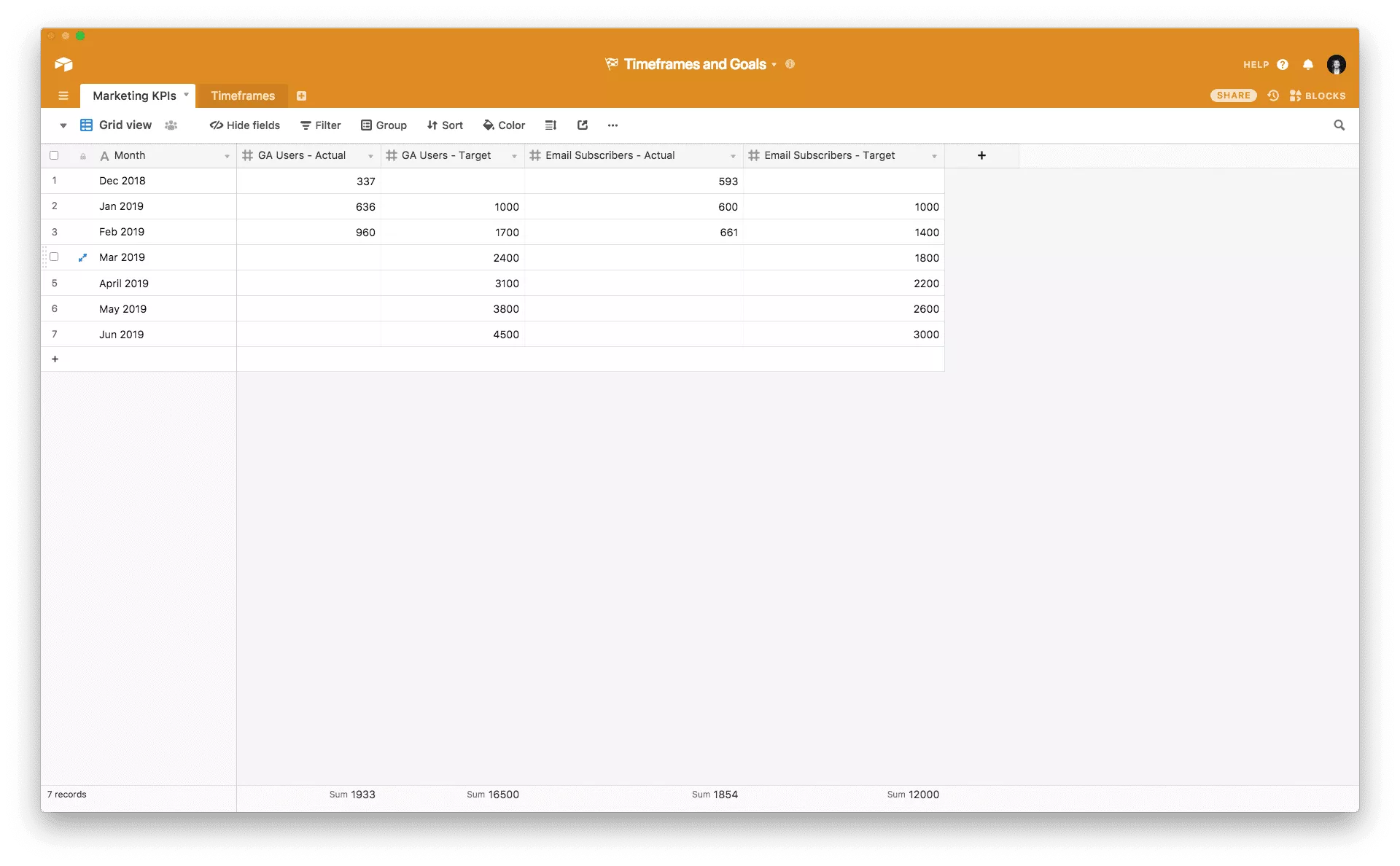 Pangkalan Airtable