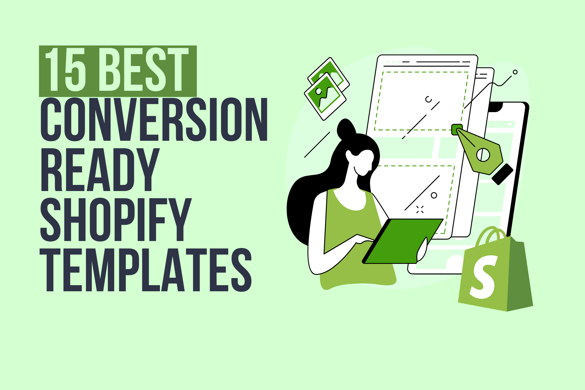 15 melhores templates shopify prontos para conversão