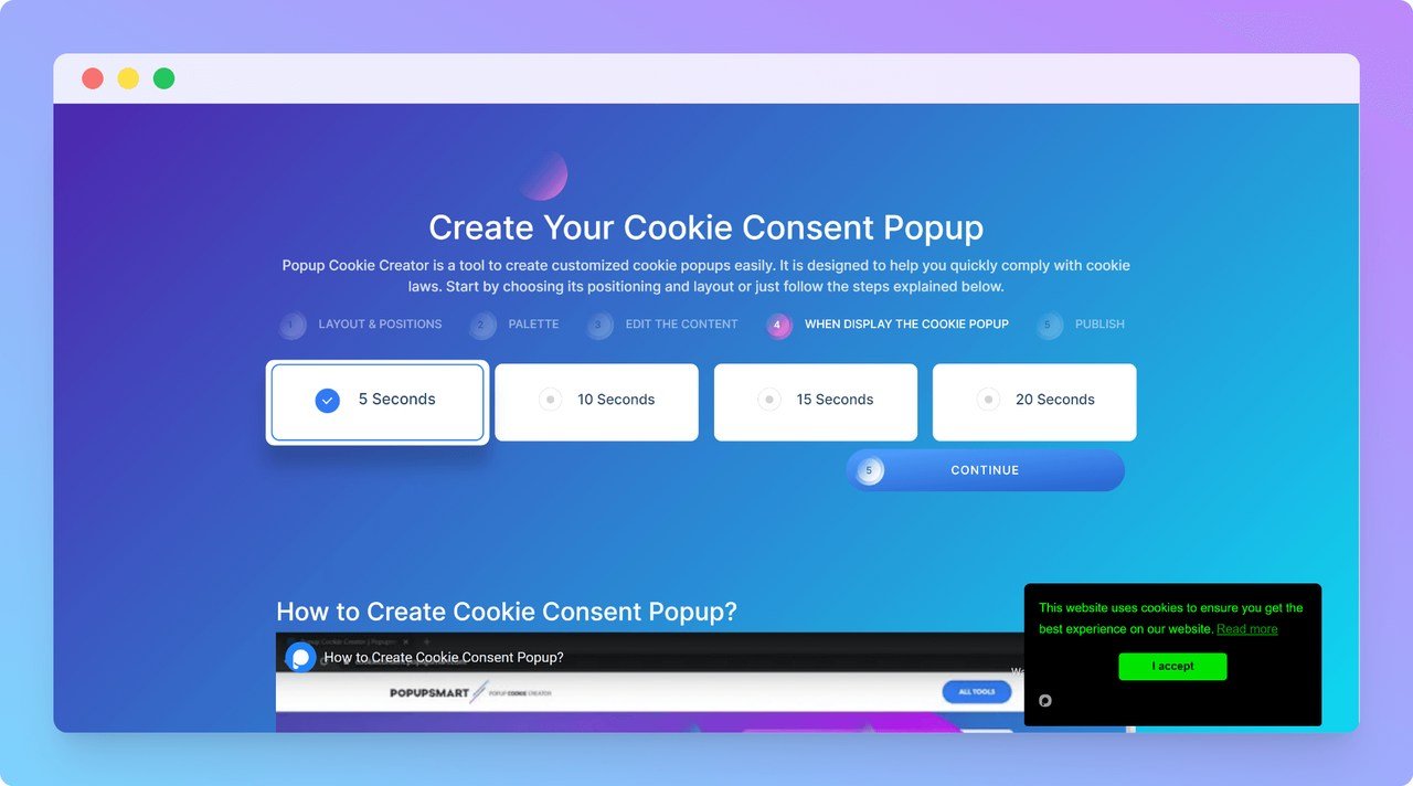 Popupsmart-Shopify-cookie-tool-step-five-to-create-GDPR-complaint-cookie-popups