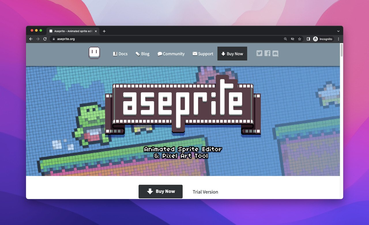 Pixel-Art-Tool aseprite