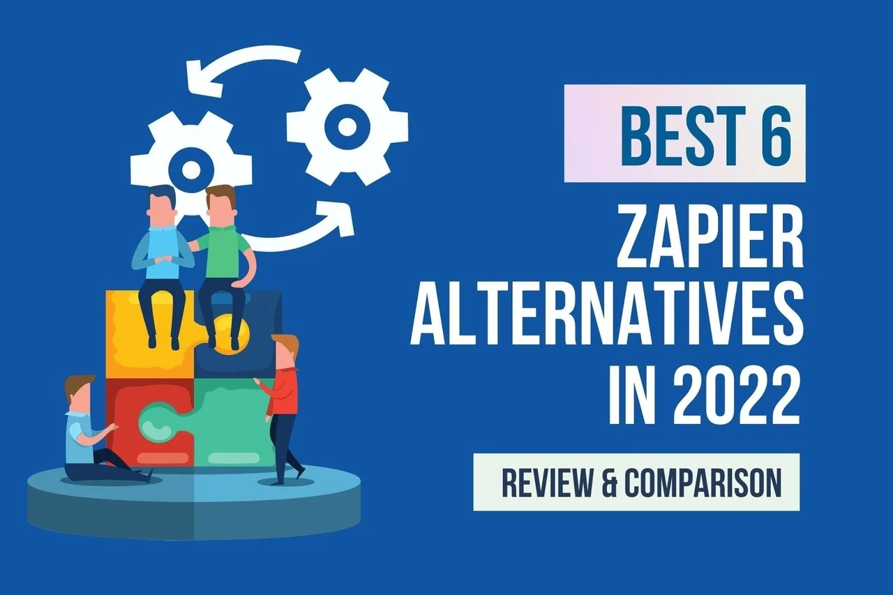 最好的六 zapier-alternatives-cover-showing-the-integration