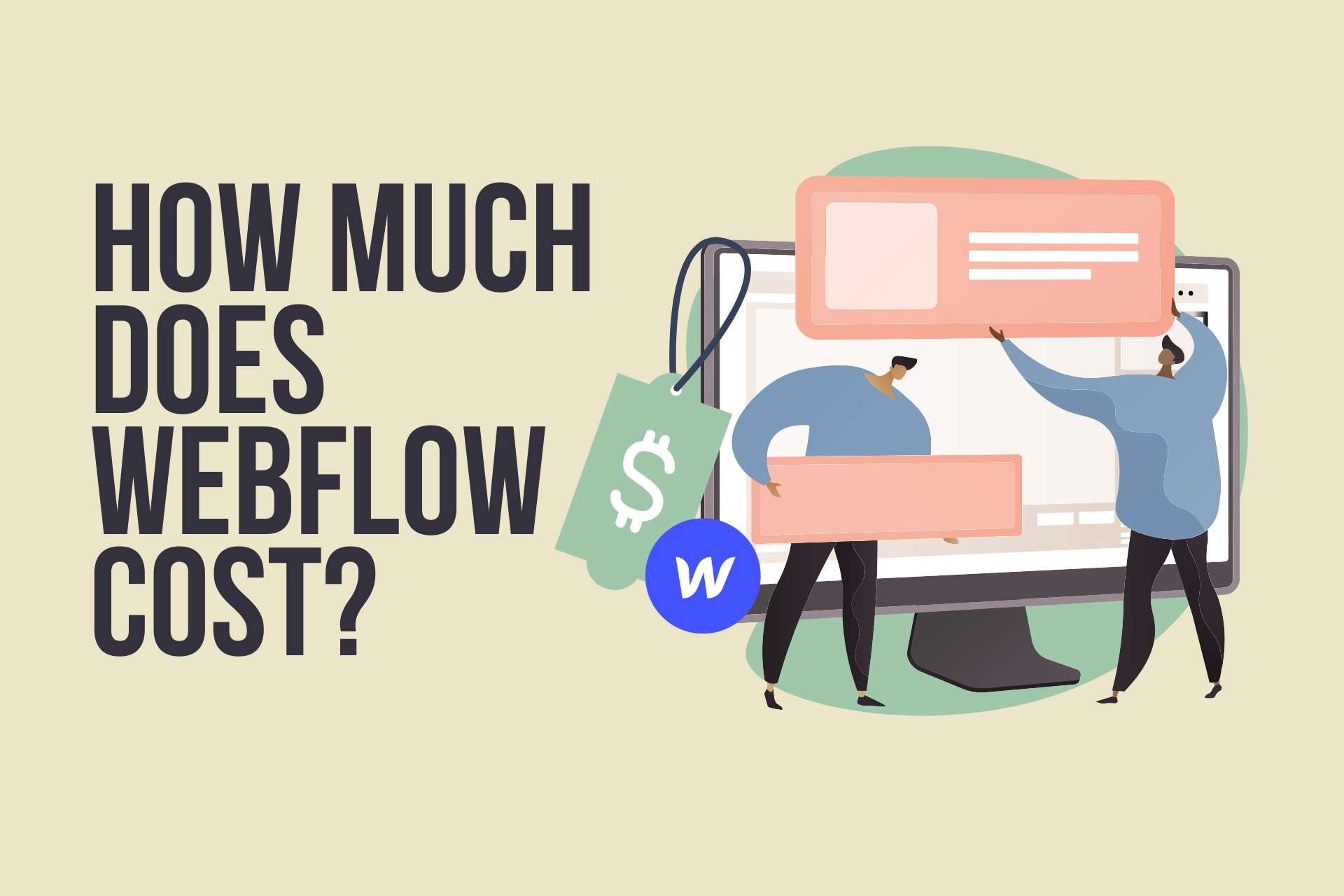 كم تكلفة صورة غلاف Webflow