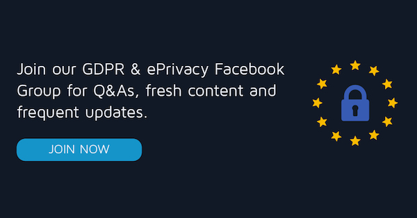 GDPR ve Gizlilik Facebook Grubumuza katılın